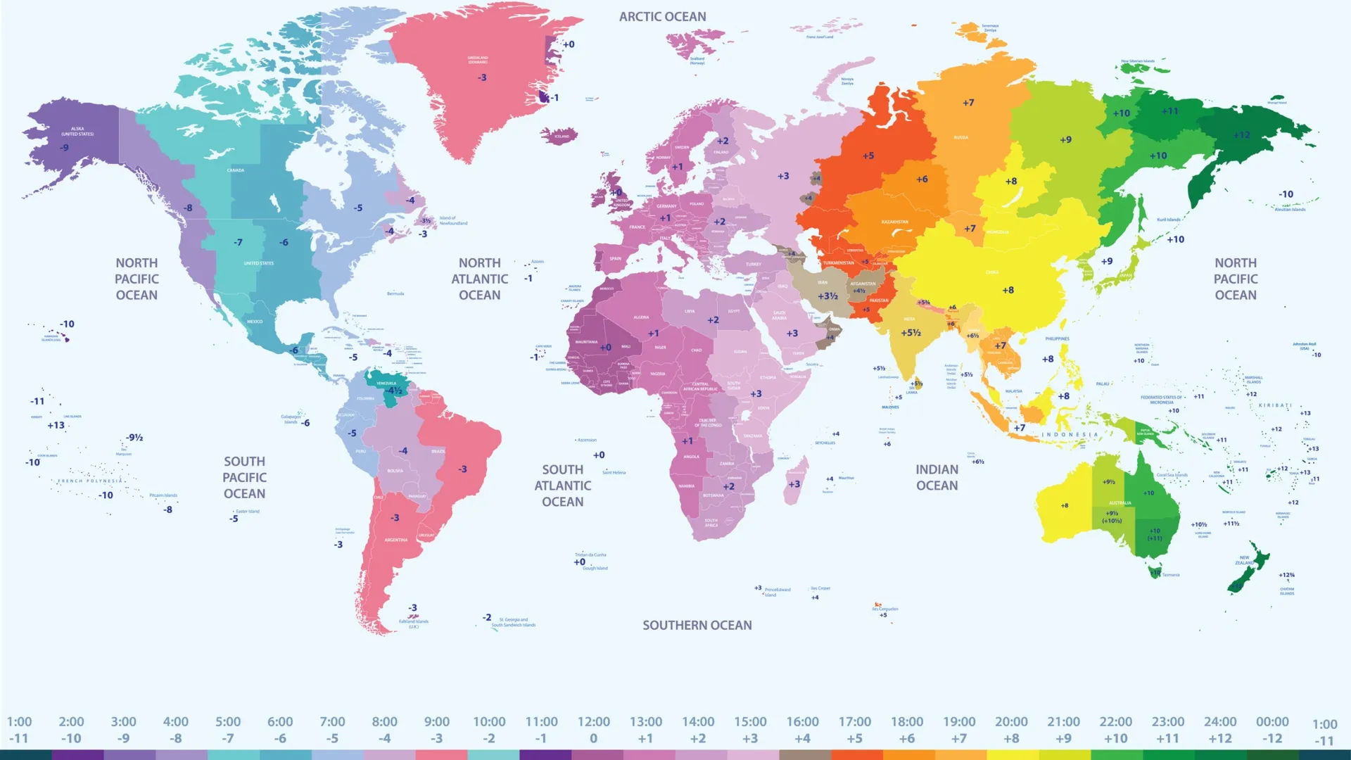 the-countries-with-the-most-time-zones